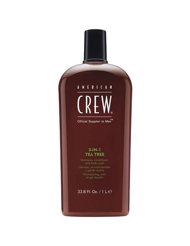 American Crew 3 en 1 Tea Tree - 1 L