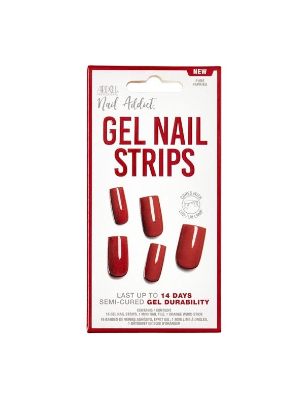 Bandes de gel pour ongles Ardell Nail Addict Paprika pur