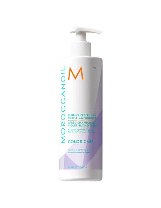 Après-shampoing violet perfecteur de blonde Moroccanoil - 500 ml