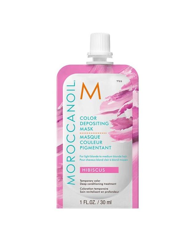 Moroccanoil Masque Déposant Couleur Hibiscus - 30 ml
