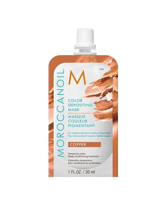 Moroccanoil Masque Déposant Couleur Cuivré - 30 ml