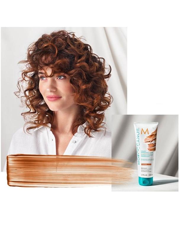 Moroccanoil Masque Déposant Couleur Cuivré - 30 ml