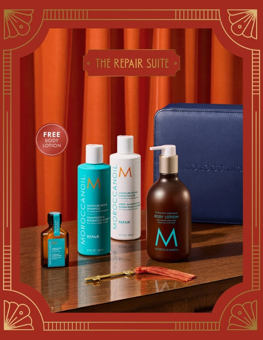 Coffret cadeau réparation capillaire Moroccanoil Holiday