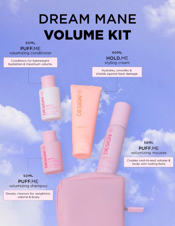 PuffME Dream Mane Volume Kit