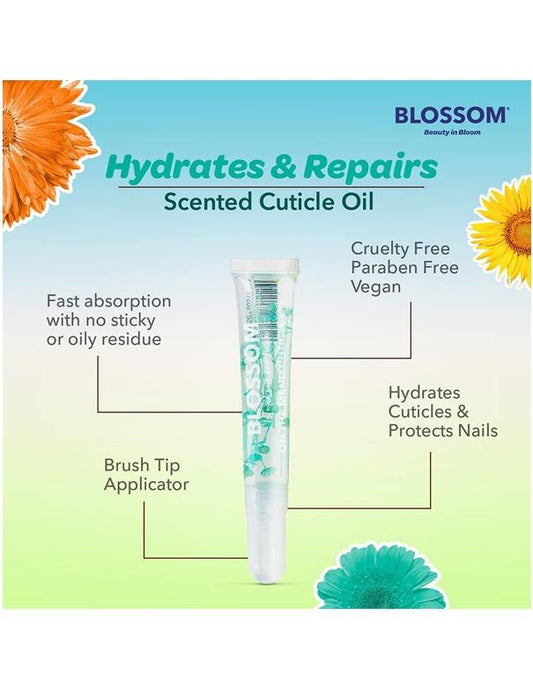 Huile pour cuticules BLOSSOM On the Mend au jasmin - 10 ml