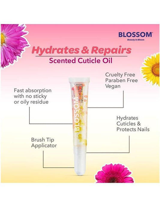 Huile pour cuticules BLOSSOM On the Mend Hibiscus - 10 ml