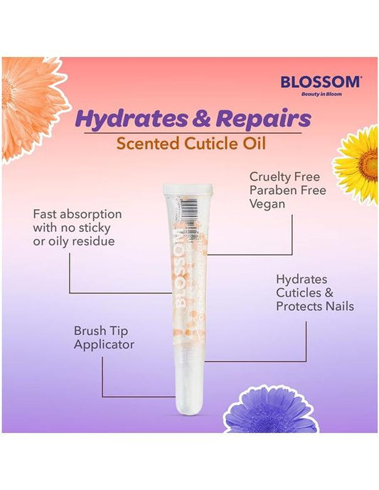 Huile pour cuticules BLOSSOM On the Mend Rose - 10 ml