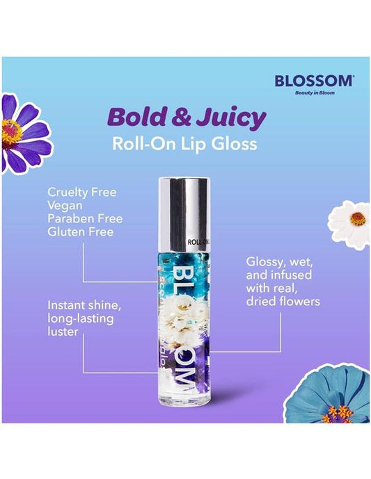 BLOSSOM Fruit Orchard Roll-On Lip Gloss Raspberry - 5.9ml