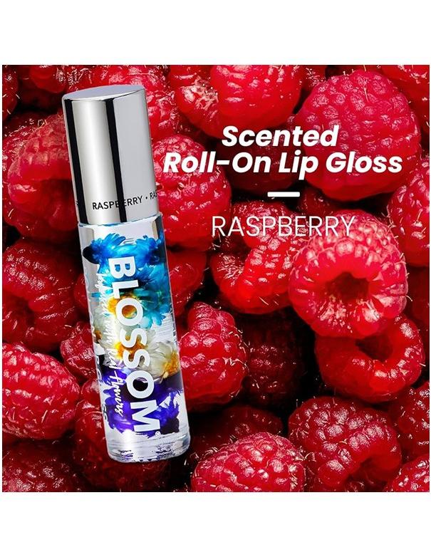 BLOSSOM Fruit Orchard Roll-On Lip Gloss Raspberry - 5.9ml
