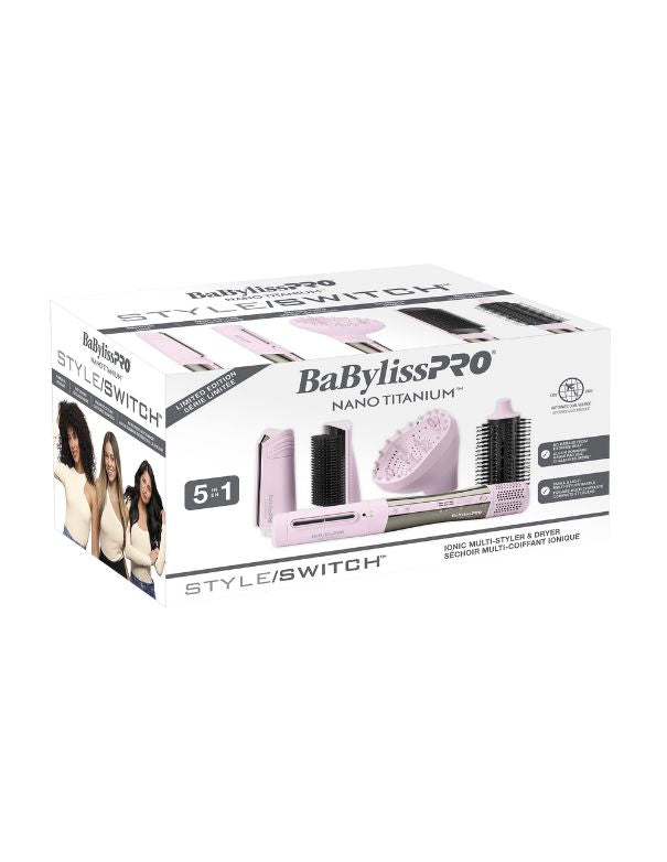 BaBylissPRO Nano Titanium STYLE/SWITCH Ionic Multi-Styler & Dryer