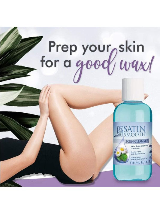 Satin Smooth Skin Preparation Cleanser - 118ml