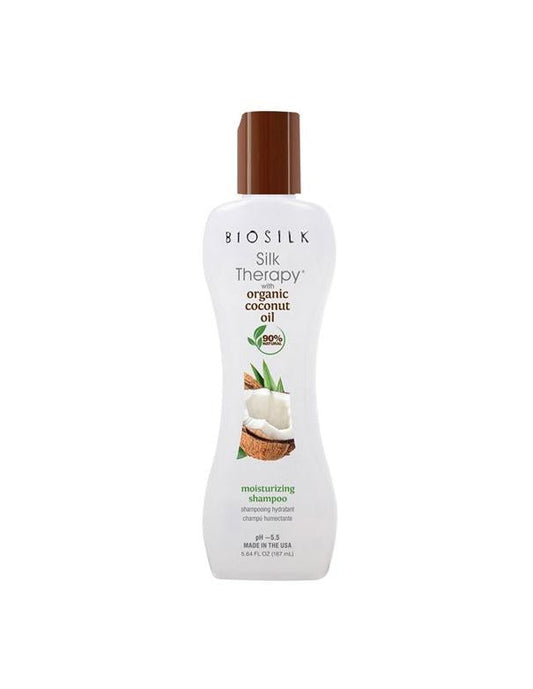 Shampoing hydratant à l'huile de coco Biosilk Silk Therapy - 167 ml