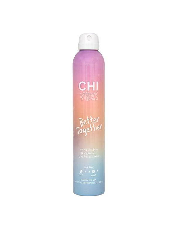 Laque capillaire double brume CHI Vibes Better Together - 284 g