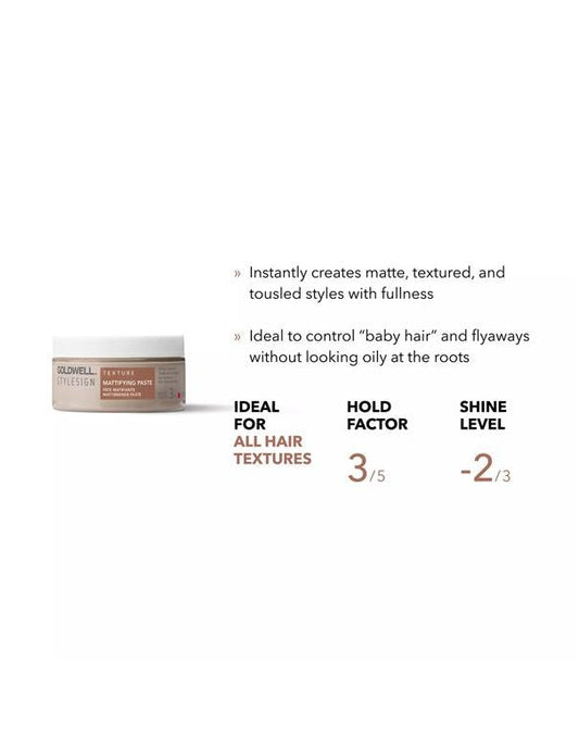 Goldwell StyleSign Texture Mattifying Paste - 100ml