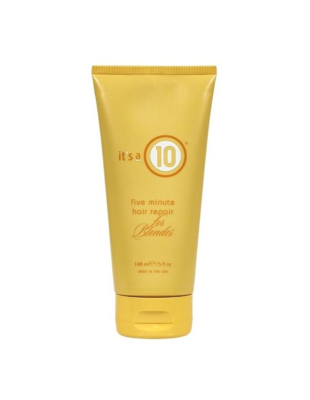 C'est un soin réparateur capillaire en cinq minutes pour les blondes - 148 ml