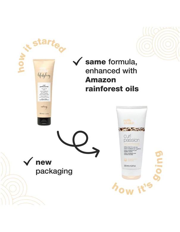 Milkshake Curl Passion Curl Perfectionist Crème Coiffante - 200 ml