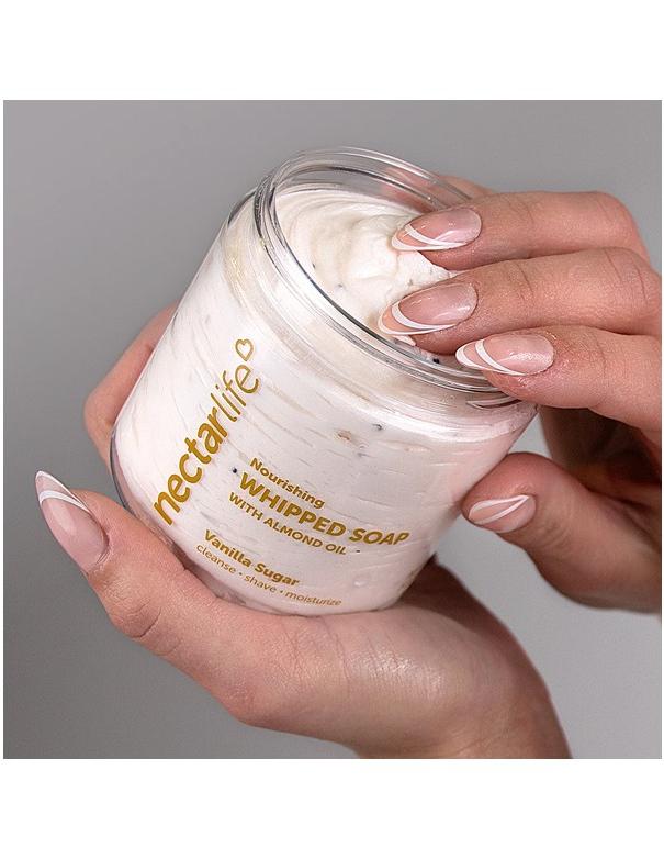 Savon fouetté nourrissant Nectarlife au sucre vanillé - 5 oz