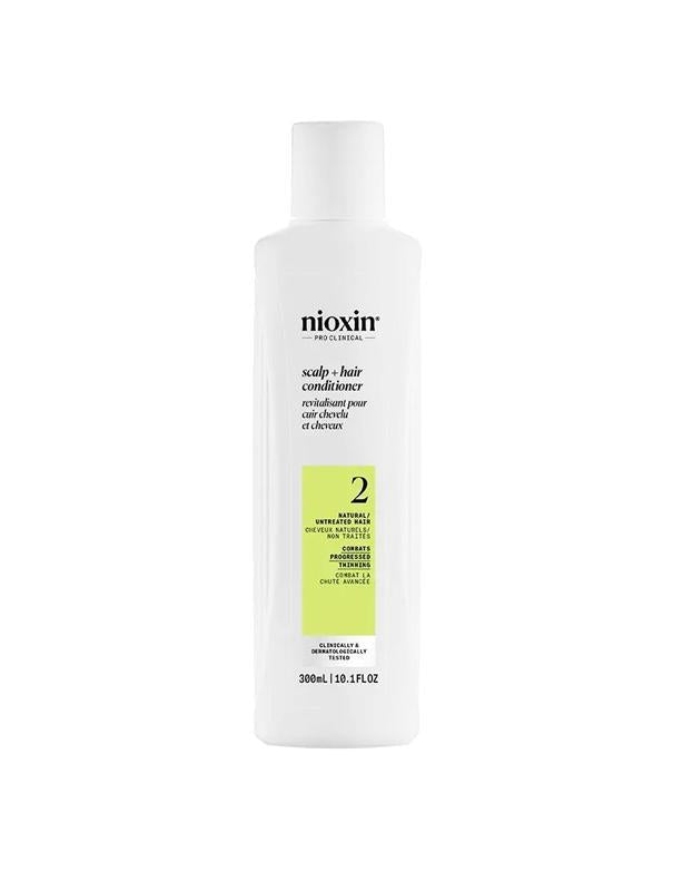 Après-shampoing Nioxin System 2 pour cuir chevelu et cheveux - 300 ml