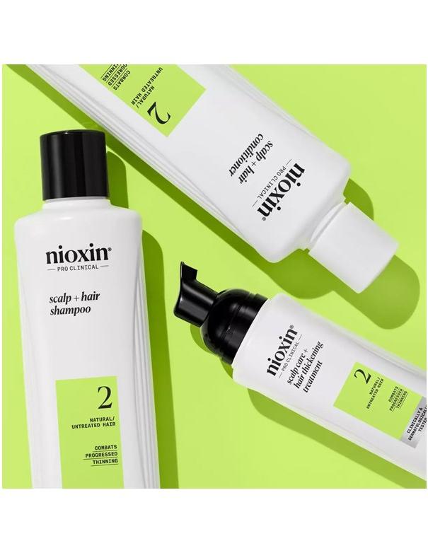 Après-shampoing Nioxin System 2 pour cuir chevelu et cheveux - 300 ml