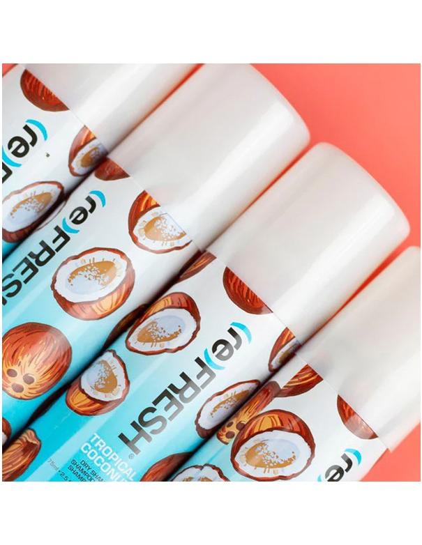 (re)FRESH Shampoing sec Noix de coco tropicale - 342 ml