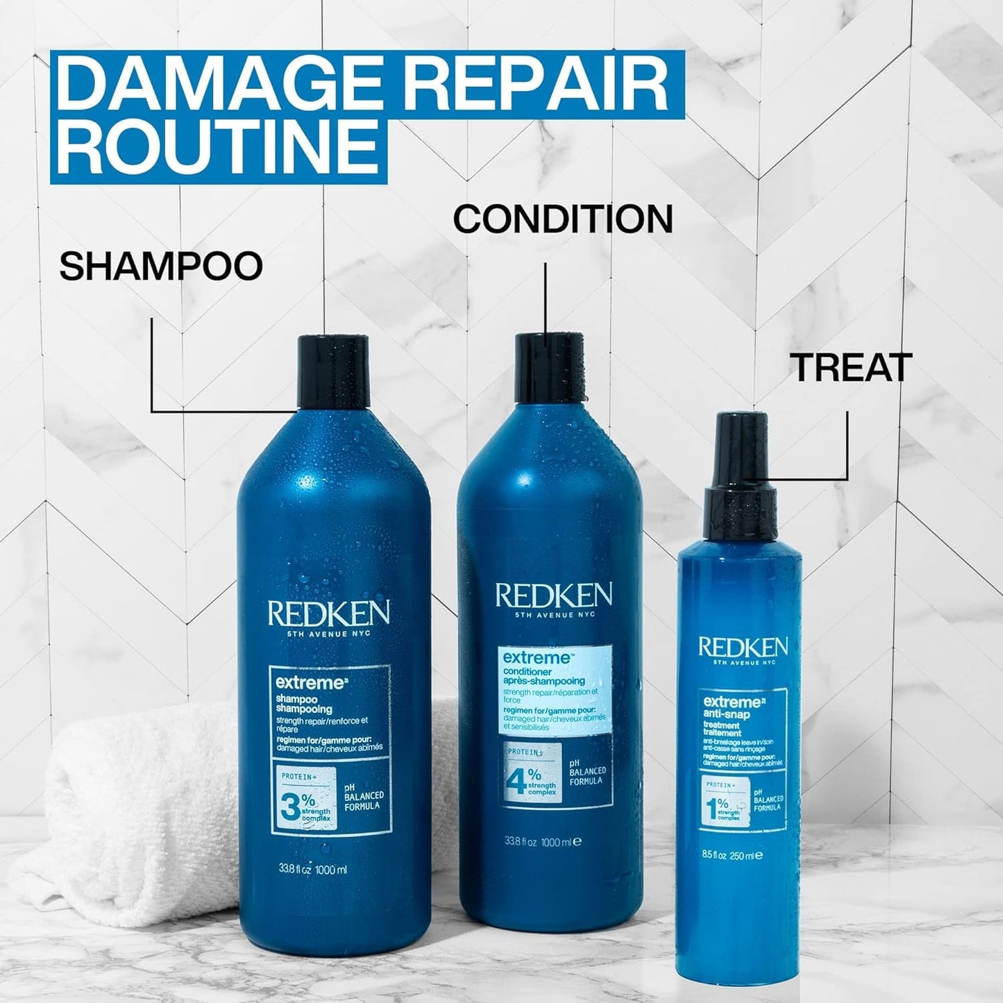 Après-shampoing Redken Extreme - 1 L