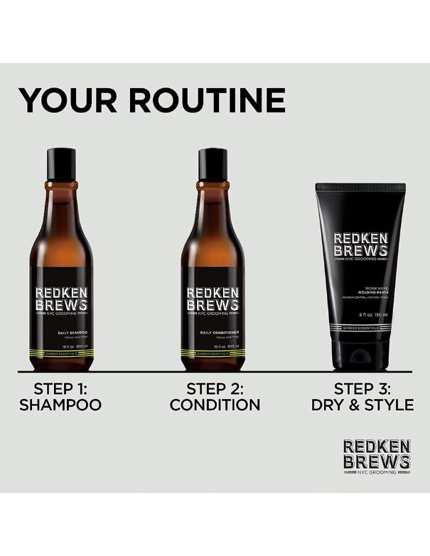 Après-shampoing quotidien Redken Brews - 1 L