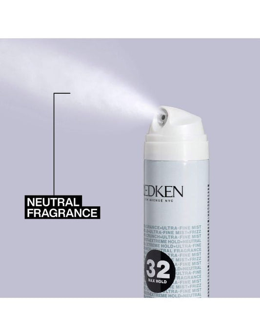 Redken Max Hold Hairspray Neutral Fragrance - 256g