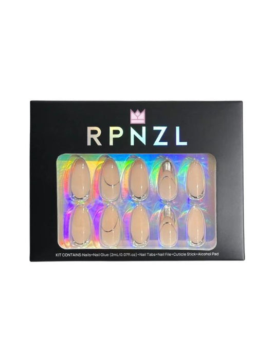 RPNZL Press-on Nail Kit - Silvertip