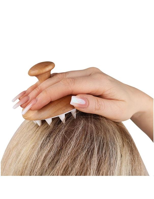 Brosse à shampooing de massage du cuir chevelu Relaxus