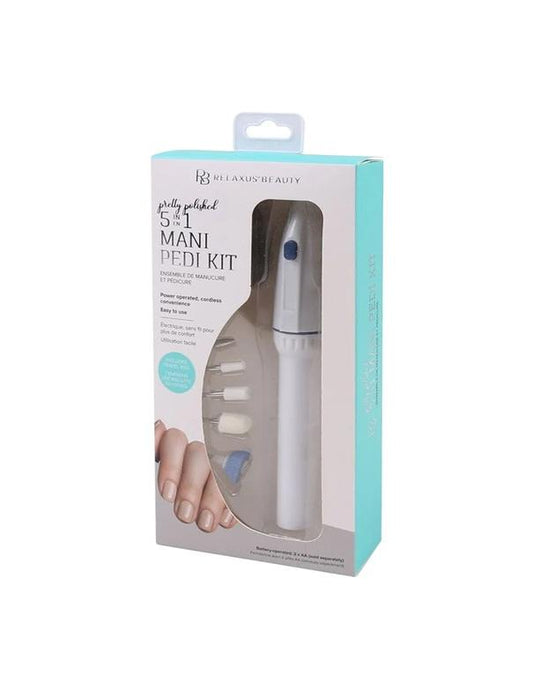 Relaxus Pretty Polished 5-in-1 Mani Pedi Kit