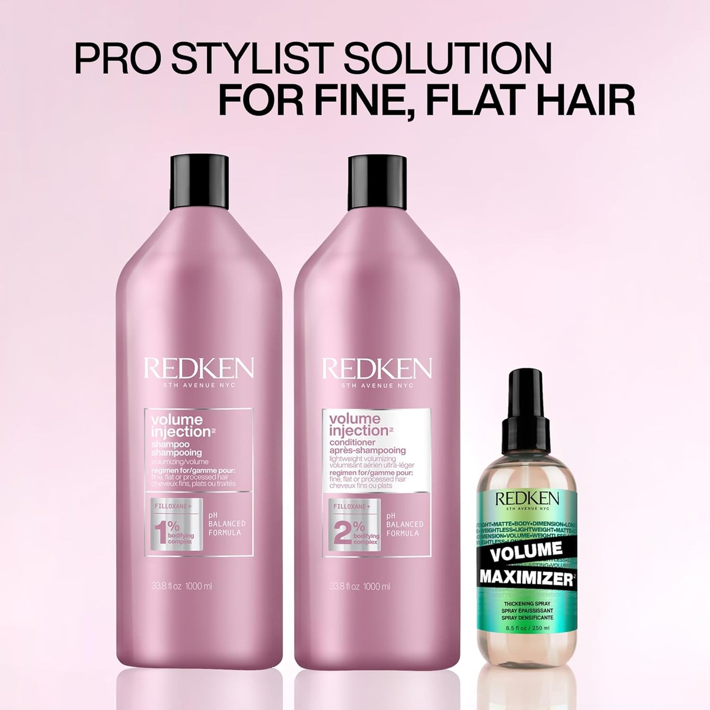 Après-shampoing Redken Volume Injection - 1 L