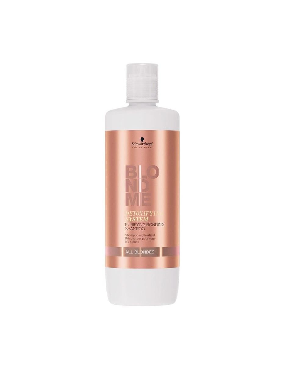 Schwarzkopf BLONDME Système Détoxifiant Shampooing Purifiant Liant - 1 L