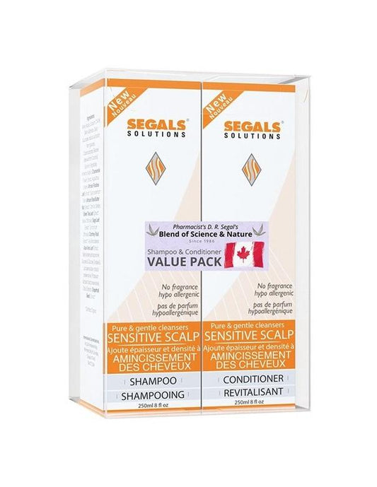 Duo pour cuir chevelu sensible Segals