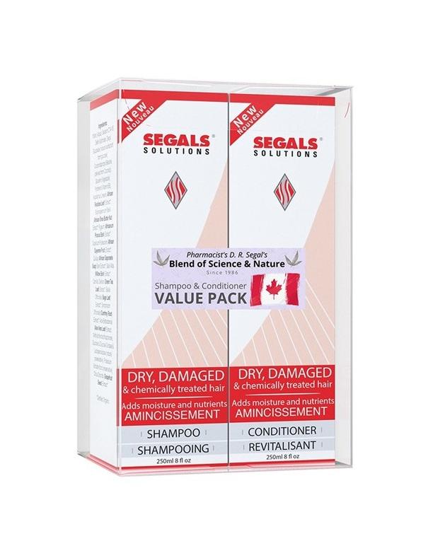 Duo pour cheveux secs et abîmés de Segals