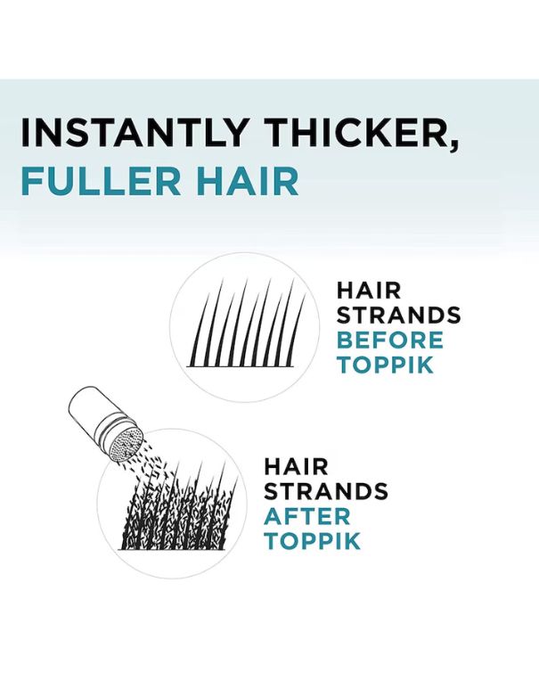 Fibres capillaires densifiantes TOPPIK - 27,5 g (blond moyen)