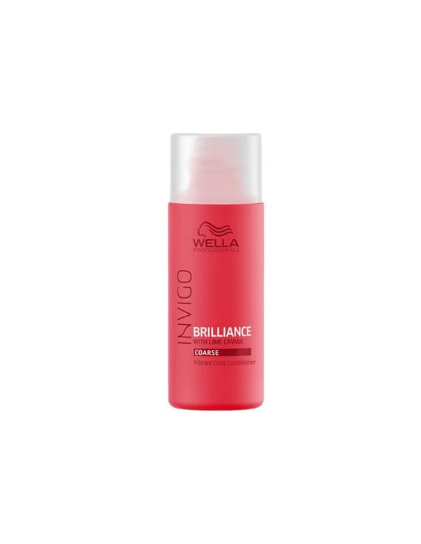 Après-shampoing Wella Invigo Color Brilliance pour cheveux épais - 50 ml