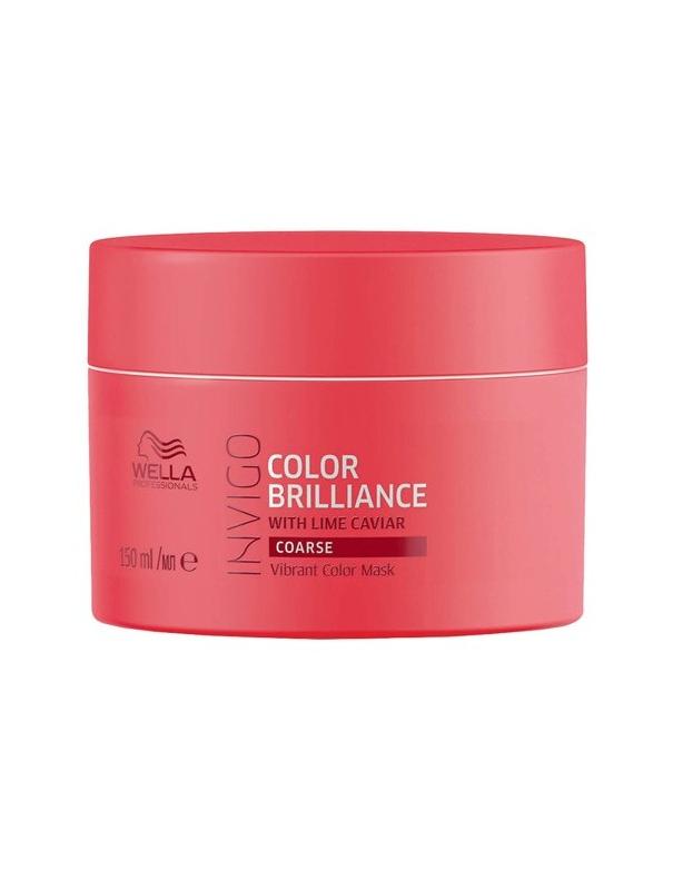 Masque Wella Invigo Color Brilliance Cheveux épais - 150 ml
