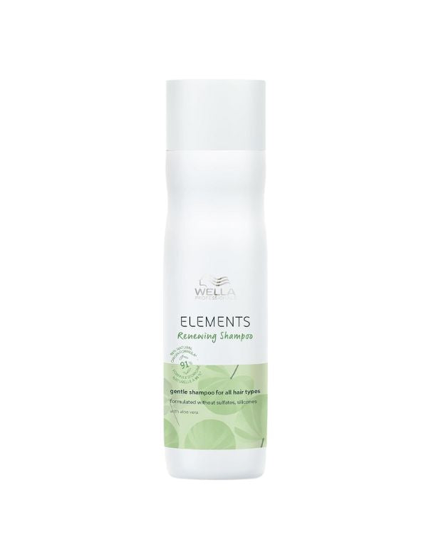 Shampooing rénovateur Wella Elements 8,45 oz - 193 g