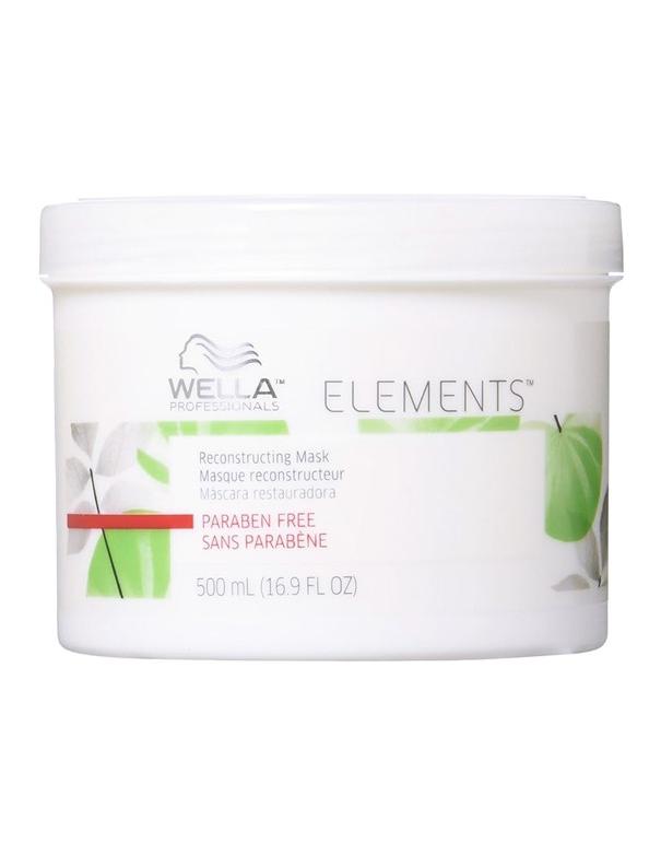 Masque Reconstructeur Wella Elements - 500 ml