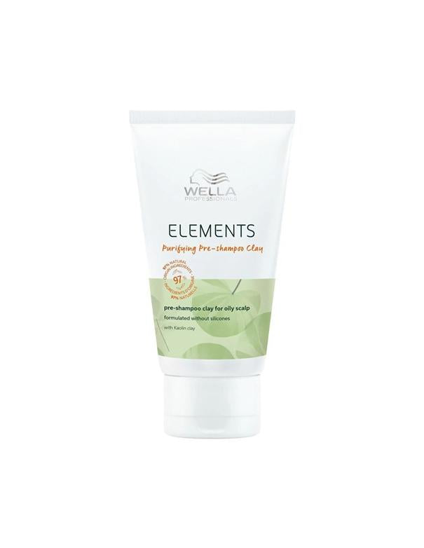Argile pré-shampooing purifiante Wella Elements - 70 ml