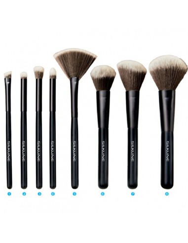 Silkline 8pc Make-Up Brush Set