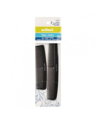 Conair Pocket & Dressing Combs 2 Pack