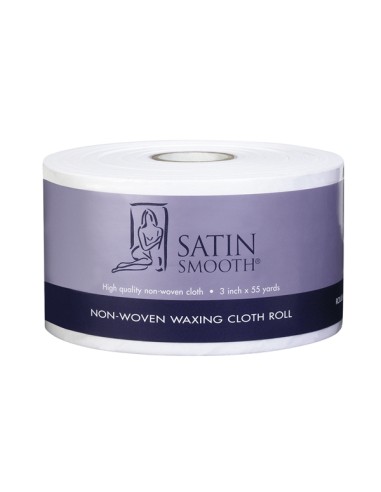 Satin Smooth Non-Woven Waxing Cloth Roll 3" X 165'