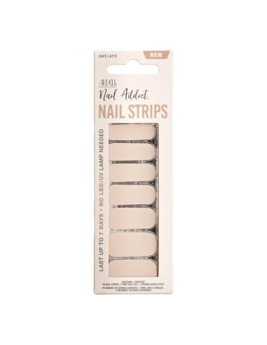 Ardell Nail Addict Nail Strips Cafe Latte