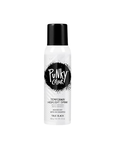 Punky Colour Temporary Hair Color Spray True Black - 100g