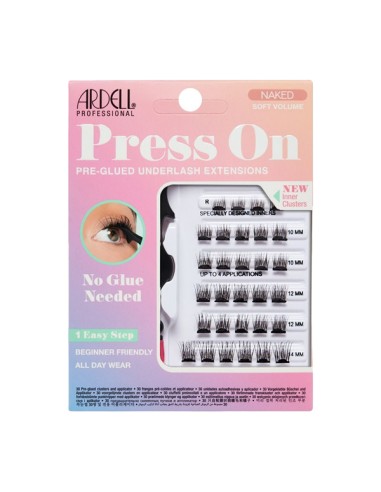 Ardell Naked Press On Natural Pre-glued Underlash Extensions - Soft Volume