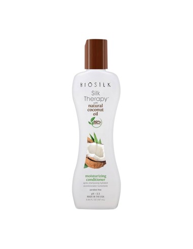 Biosilk Silk Therapy Coconut Oil Moisturizing Conditioner - 167ml