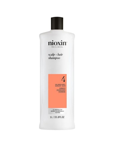 Nioxin System 4 Cleanser - 1L