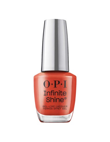 OPI Infinite Shine Knock 'Em Red