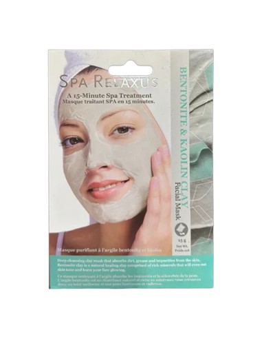 Relaxus Bentonite Kaolin Clay Facial Mask